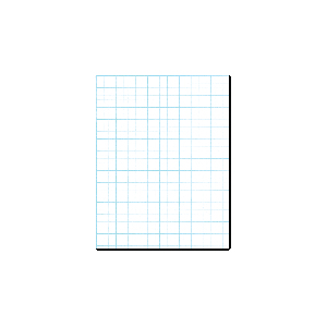 Graph Paper: 8-½” X 11”