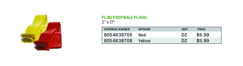 Flag Football Flags Red