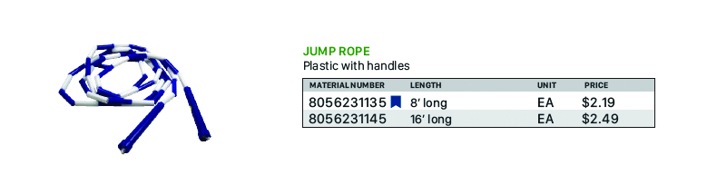 Jump Rope 16’ Long