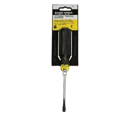 Slotted Tip Screwdrivers 4”
