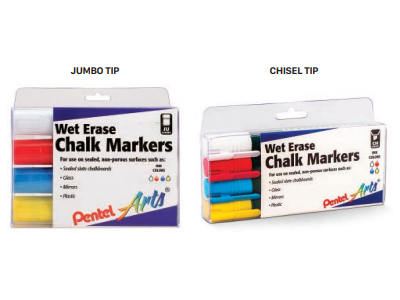 Wet Erase Chalk Markers