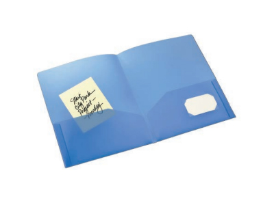Plastic Twin Pocket Folder