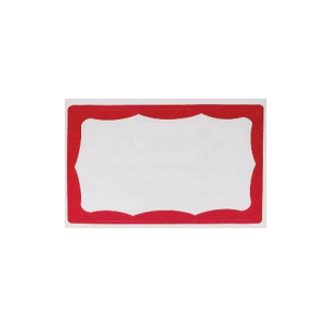 Red Border Labels