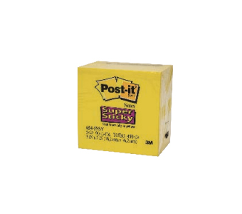 Super Sticky Blank Note Pads