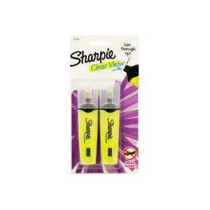 Clear View Chisel Tip Highlighters