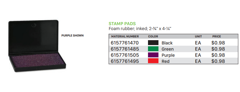 Stamp Pads