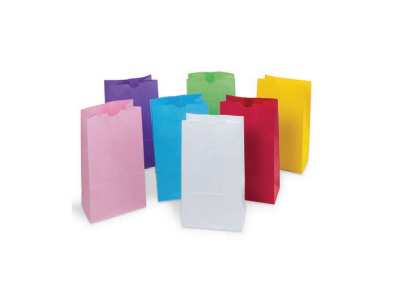 Colored Paper Bags