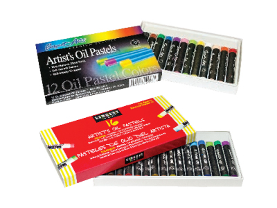 Artist’S Oil Pastels 12-Color Set