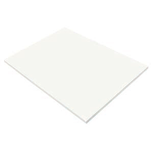 18” X 24” Construction Paper Bright White 