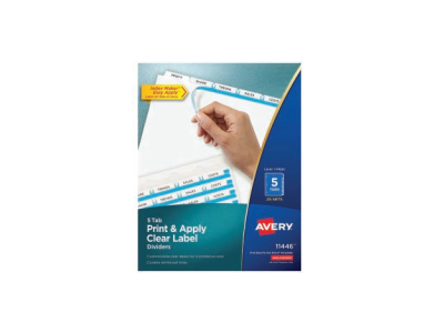 5-Tab Index Dividers