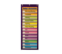 Chart Pocket With Activity Cards 13” X 34”
