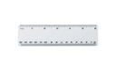 Ruler: Plastic; 6”