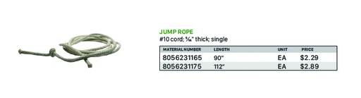 [8056231165] Jump Rope 90”