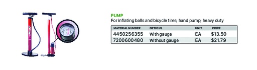 [7200600480] Pump Without Gauge