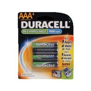 [4500600012] 1.2 Volt Rechargeable Batteries Aaa