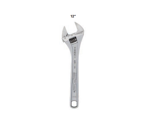 [4459102120] Adjustable Wrench 12”/ 1-⁵∕₁₆”