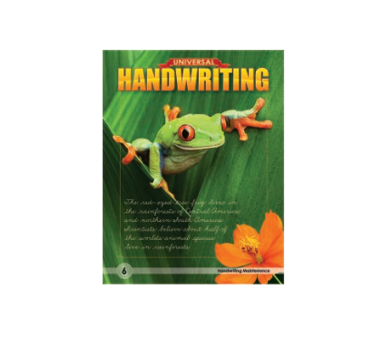 Workbook “Handwriting Maintenance”Student, #158