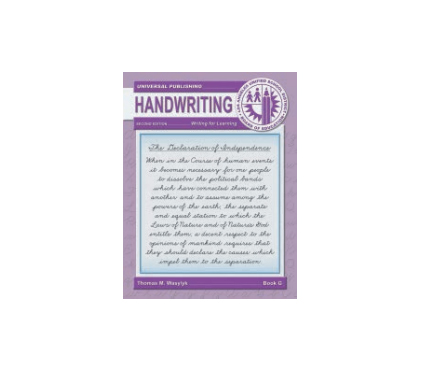 Workbook “Writing For Learning” - Book G