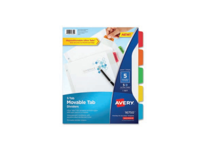 5-Tab Index Dividers