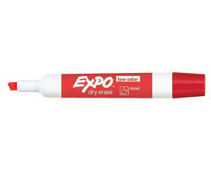 [6208650365] Dry Erase Broad Chisel Tip Markers
