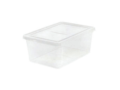 [6153701940] Plastic Storage Box - 17 Quart Capacity