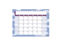 Dry Erase Monthly Calendar