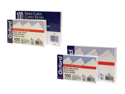 [6153541370] Index Cards