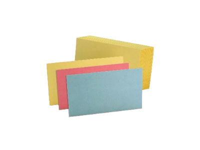 [6153511110] Colored Index Cards