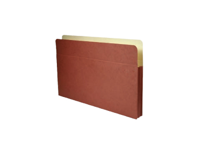 [6154115269] Red Fiber Expanding File Pockets