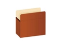5-¼” Expansion Red Fiber Expanding File Pockets