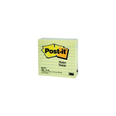 [6156238444] Lined Sticky Note Pad