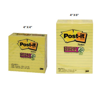 [6156236605] Super Sticky Lined Note Pads