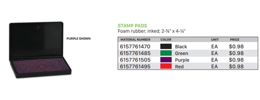 [6157761470] Stamp Pads