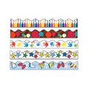 Border Trim Hand Prints