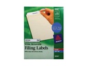 File Folder Labels, ²⁄₃” X 3-⁷ ⁄₁₆” White
