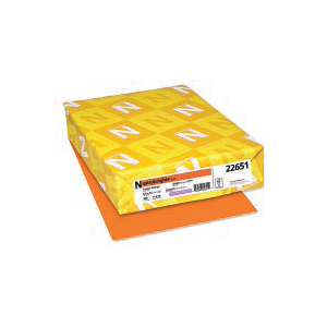 [6452141296] Fluorescent Colored Bond Paper Orange