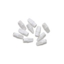 White Pencil Cap Erasers