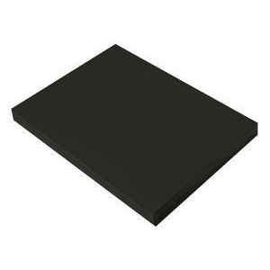 [7854590250] 9” X 12” Construction Paper Black