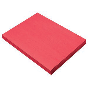 [7854590670] 9” X 12” Construction Paper Holiday Red