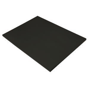 [7854590733] 18” X 24” Construction Paper Black