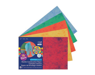 [7854598201] Marbled Construction Paper