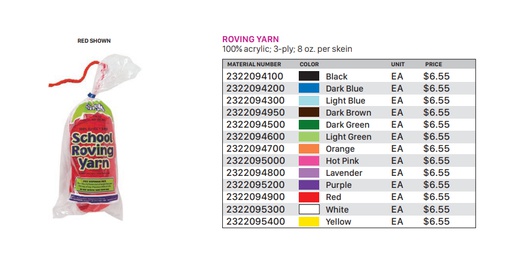 [2322095200] Roving Yarn Purple